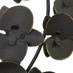 Wall Plaques-Kirkland's Home Matte Orchid Plaque Black