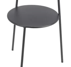 Accent & End Tables-Kirkland's Home Matte Overlapping 3-Tier Side Table Black