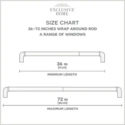 Curtain Rods & Hardware-Kirkland's Home Matte Silver Hyde Wrap Around Curtain Rod, 72 In.