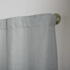 Curtain Rods & Hardware-Kirkland's Home Matte Silver Hyde Wrap Around Curtain Rod, 72 In.