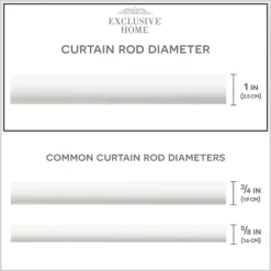 Curtain Rods & Hardware-Kirkland's Home Matte White Open Sphere Curtain Rod, 72 In.