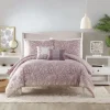 Comforters-Kirkland's Home Mauve Scorro 5-Pc. King Comforter Set Purple