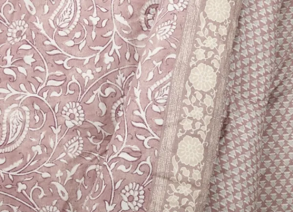 Comforters-Kirkland's Home Mauve Scorro 5-Pc. King Comforter Set Purple