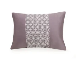 Comforters-Kirkland's Home Mauve Scorro 5-Pc. Queen Comforter Set Purple