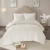 Comforters-Kirkland's Home Medallion Full/Queen 3-Pc. Comforter Set White