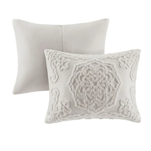 Comforters-Kirkland's Home Medallion Full/Queen 3-Pc. Comforter Set Gray