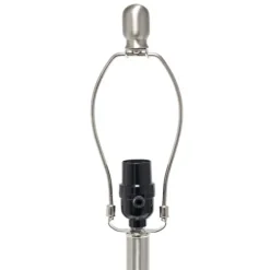 Table Lamps-Kirkland's Home Mercury Hammered Glass Shade Table Lamp White