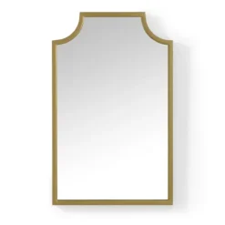 Decorative Mirrors-Kirkland's Home Metal Abigail Mirror Gold