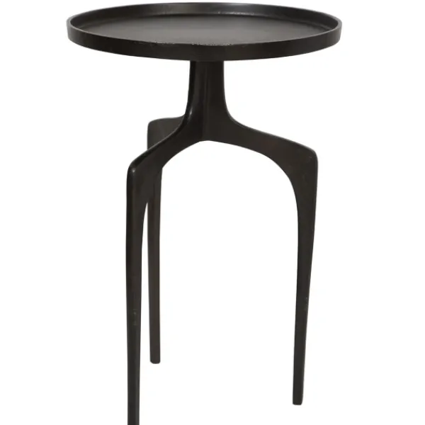 Accent & End Tables-Kirkland's Home Metal Arched Legs Side Table Black