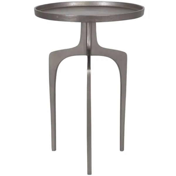 Accent & End Tables-Kirkland's Home Metal Arched Legs Side Table Silver
