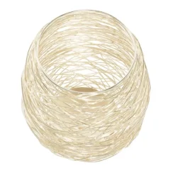 Candle Holders-Kirkland's Home Metal Bird'S Nest Votive Holders, Set Of 2 Gold