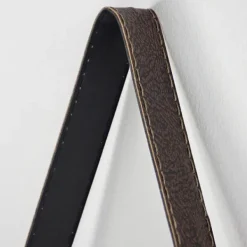 Shelves-Kirkland's Home Metal Circle Wall Shelf With Leather Strap