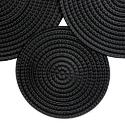 Wall Plaques-Kirkland's Home Metal Circles Wall Plaque Black