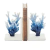 Decorative Accents-Kirkland's Home Metal Coral Bookends, Set Of 2 Blue