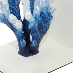 Decorative Accents-Kirkland's Home Metal Coral Bookends, Set Of 2 Blue