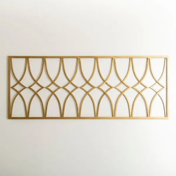 Wall Plaques-Kirkland's Home Metal Diamonds Wall Plaque Gold