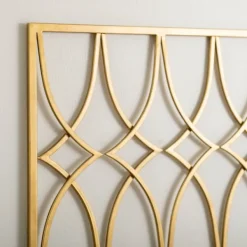 Wall Plaques-Kirkland's Home Metal Diamonds Wall Plaque Gold