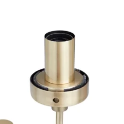 Table Lamps-Kirkland's Home Metal Double Stem Table Lamp Gold