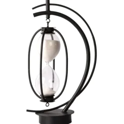 Decorative Accents-Kirkland's Home Metal Hanging Hourglass Black