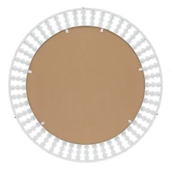 Decorative Mirrors-Kirkland's Home Metal Lyle Bohemian Wall Mirror White
