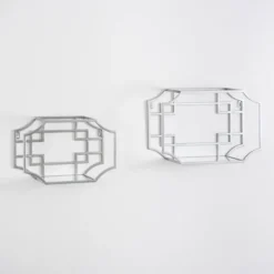 Shelves-Kirkland's Home Metal Nesting Wall Shelves, Set Of 2 Silver