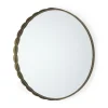 Decorative Mirrors-Kirkland's Home Metal Scallop Edge Adelaide Wall Mirror Gold