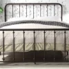 Beds & Headboards-Kirkland's Home Metal Slat Bronze Queen Platform Bed Brown