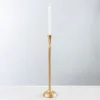 Candle Holders-Kirkland's Home Metal Taper Candle Holder, 21 In. Gold