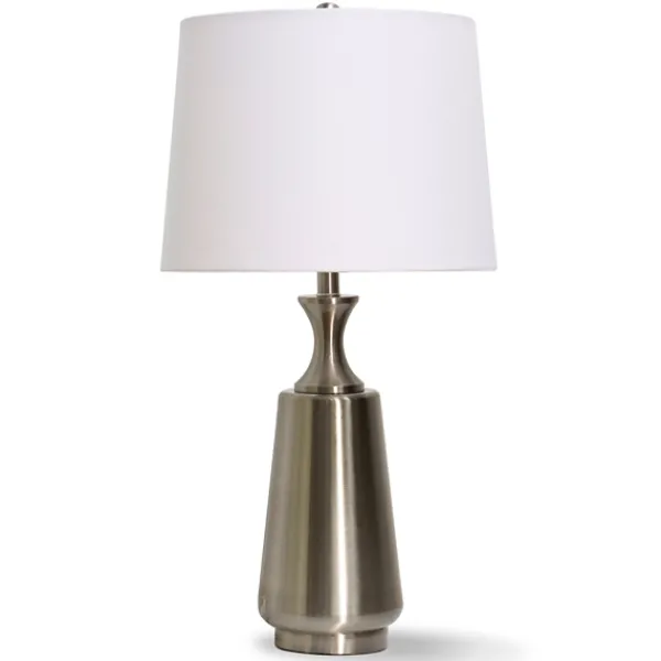 Table Lamps-Kirkland's Home Metal Touch Switch Table Lamp Silver