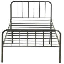 Beds & Headboards-Kirkland's Home Metal Twin Bed In A Box Black