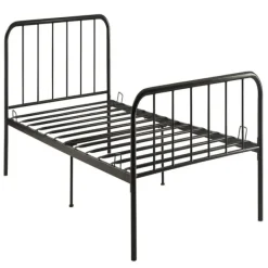Beds & Headboards-Kirkland's Home Metal Twin Bed In A Box Black