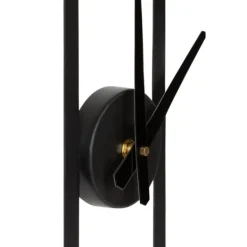 Clocks-Kirkland's Home Metal Urgo Wall Clock Black