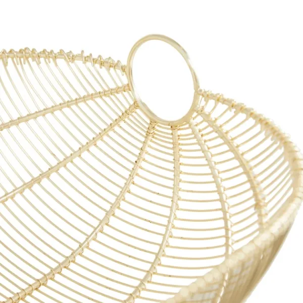 Decorative Bowls & Jars-Kirkland's Home Metal Wire Baskets, Set Of 2 Gold
