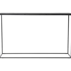 Console Tables-Kirkland's Home Metal Wire Frame Console Table Black