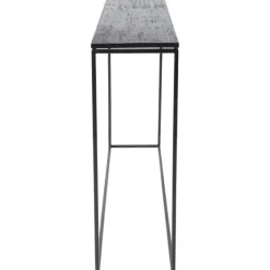 Console Tables-Kirkland's Home Metal Wire Frame Console Table Black