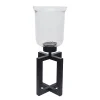 Candle Holders-Kirkland's Home Metal X Base Votive Candle Holder, 19 In. Black