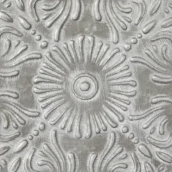 Wall Plaques-Kirkland's Home Metallic Carved Fir Wood Wall Plaques, Set Of 4 Brown/Silver