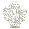 Statues & Figurines-Kirkland's Home Metallic Coastal Branch Statue Silver