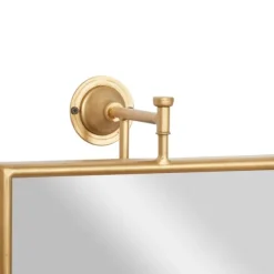 Decorative Mirrors-Kirkland's Home Metallic Metal Frame Wall Mirror Gold