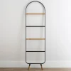 Decorative Accents-Kirkland's Home Midcentury Modern Poplar Wood Ladder Brown/Black