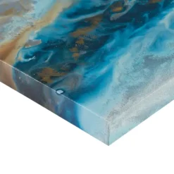 Canvas Art-Kirkland's Home Midnight Tide Canvas Art Prints, Set Of 5 Blue