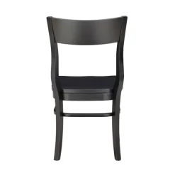 Dining Chairs-Kirkland's Home Midnight Wave Frame Dining Chairs, Set Of 2 Black