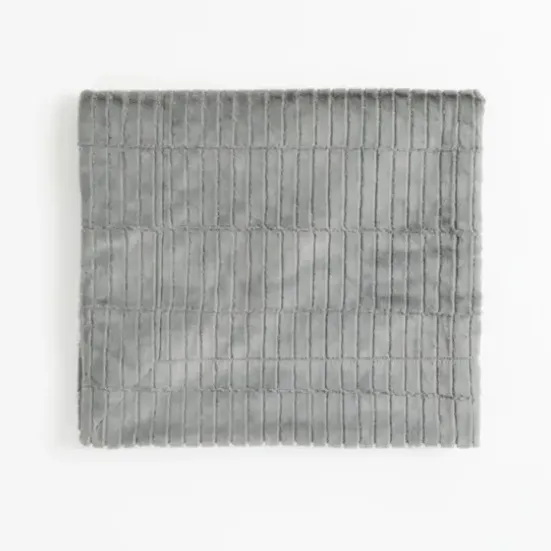 Blankets & Throws-Kirkland's Home Milan Fur Throw Gray