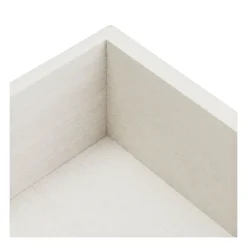 Accent & End Tables-Kirkland's Home Milo Herringbone Accent Table White
