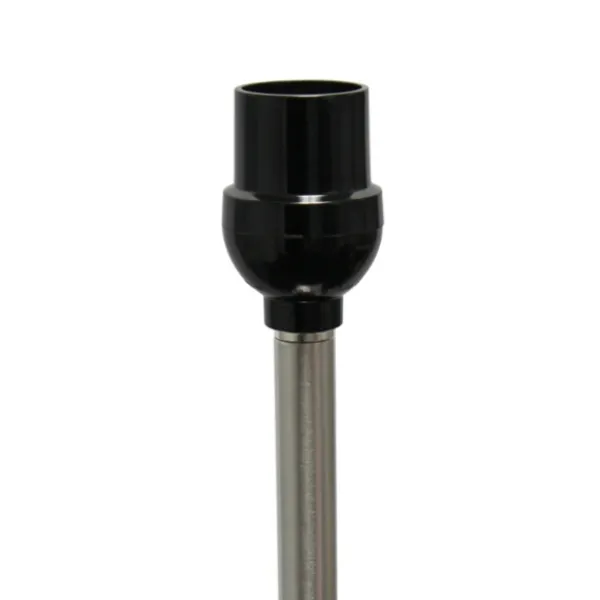 Floor Lamps-Kirkland's Home Minimal Brushed Nickel Stem Floor Lamp White
