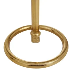 Candle Holders-Kirkland's Home Minimalist Circle Base 3-Pc. Candlestick Set Gold