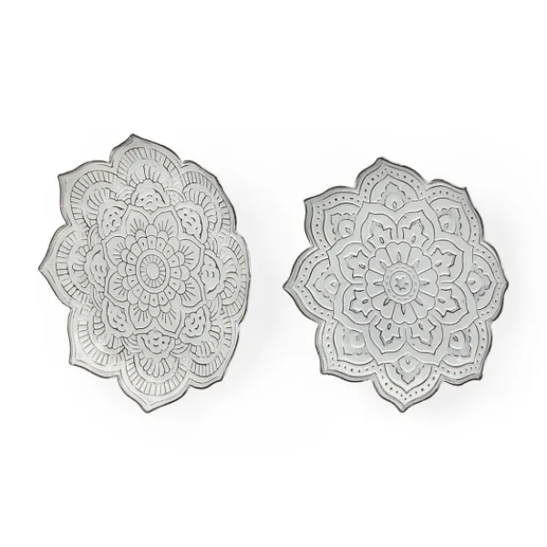 Wall Plaques-Kirkland's Home Miranda Lotus Flower Wall Plaque White