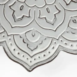 Wall Plaques-Kirkland's Home Miranda Lotus Flower Wall Plaque White