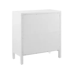Cabinets & Sideboards-Kirkland's Home Mod Herringbone Cabinet White