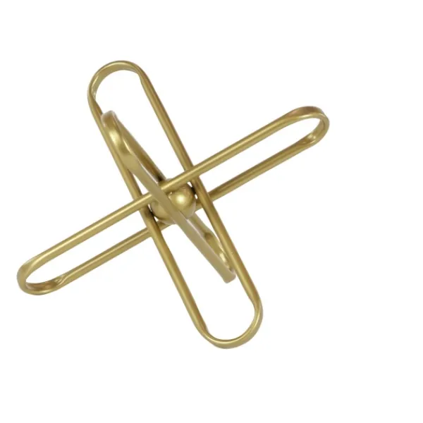 Statues & Figurines-Kirkland's Home Modern Burst 2-Pc. Decorative Sculpture Set Gold